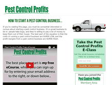 Tablet Screenshot of how-to-start-a-pest-control-business.com